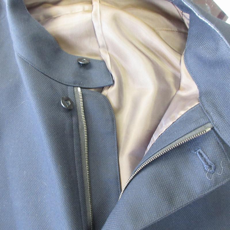 【中古】カナタ Ka na ta ma-x ブルゾン ジャケット 短丈 スタンドカラー 紺 ネイビー F 0422 メンズ カナタ Ka na ta ma-x ブルゾン ジャケット 短丈 スタンドカラー 紺