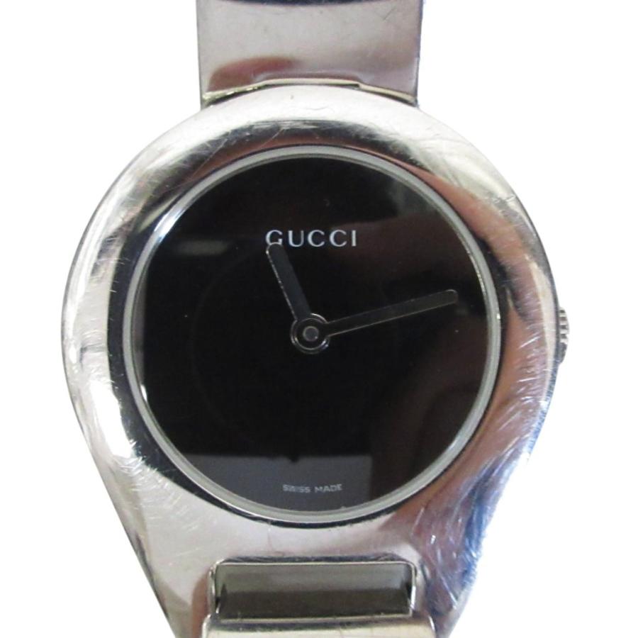 GUCCI（グッチ） GUCCI 6700L 腕時計 黒文字盤 2針 QZ クォーツ