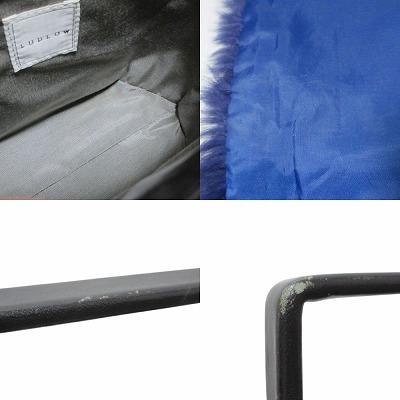 ラドロー LUDLOW 19AW イニシャル ファーバッグ ハンドバッグ 鞄