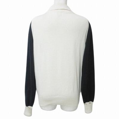 CHANEL シャネル スコットランド製 リボン ニット セーター ココ