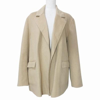 プレインピープル PLAIN PEOPLE 美品 ヤクミックスリバーコート