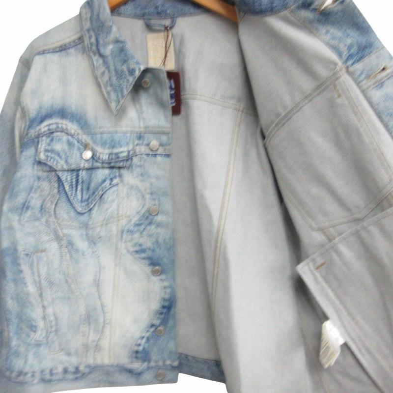 カンペール CAMPER LAB タグ付 DENIM JACKET トロンプルイユ デニム
