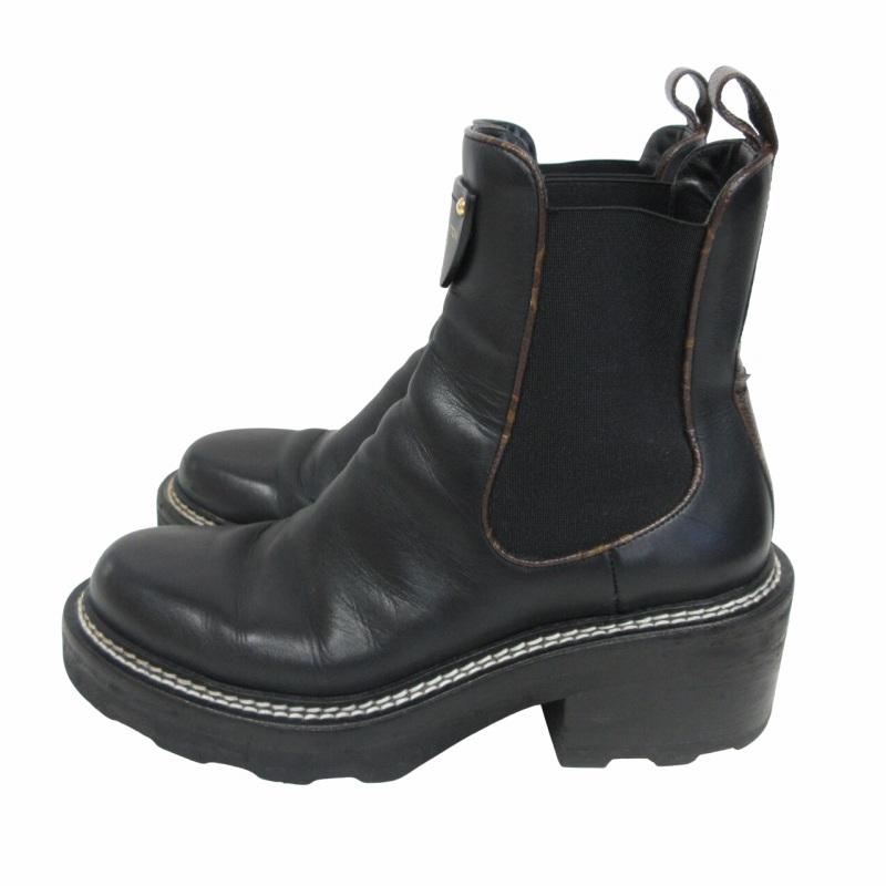 ¿¿¿LOUISVUITTONルイヴィトンボブールサイドゴアショートブーツ LOUIS VUITTON（ルイ・ヴィトン） LOUIS VUITTON LVボブールライン