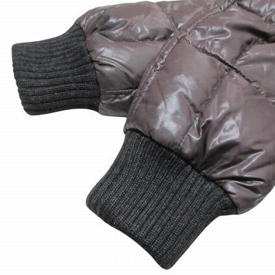 【中古】デュベティカ Cirene ダウンコート フォックスファー ジップアップ フーディー ナイロン 紫 パープル IBO70 DUVETICA（デュベティカ） DUVETICA Cirene ダウンコート フォックス