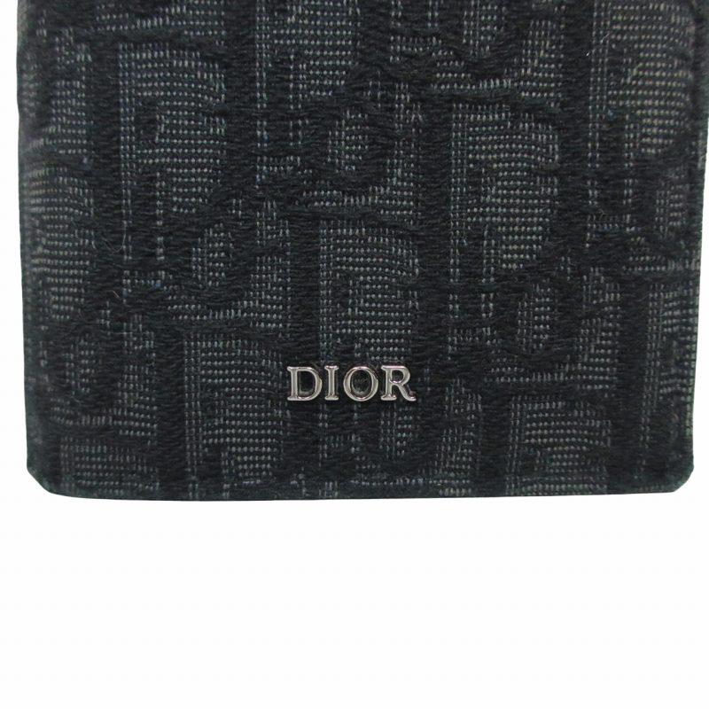 ディオール Dior CD85396 バーティカルロングウォレット オブリーク 長