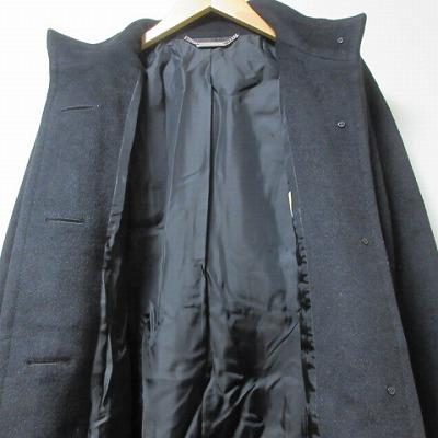 Michael Kors マイケル・コース ウールコート 黒 ブラック DMW MICHAEL KORS（マイケルコース）の「アシンメトリー ウールコート