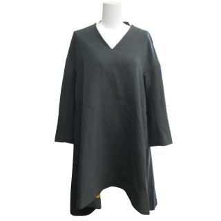 エンフォルド ENFOLD 17SS リバーVネックドレス ワンピース