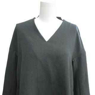 エンフォルド ENFOLD 17SS リバーVネックドレス ワンピース