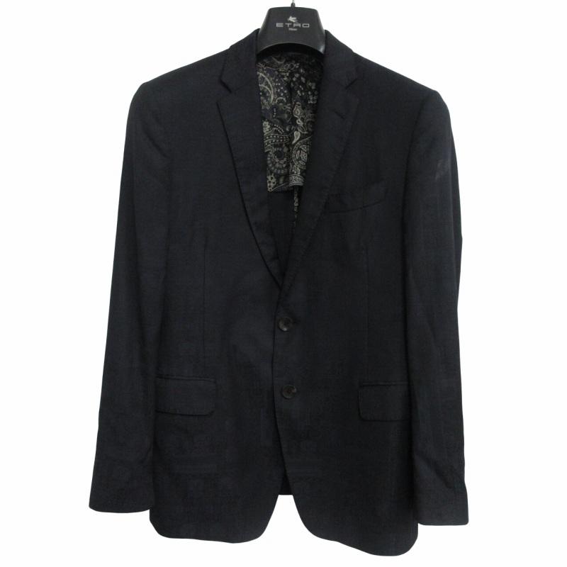 ETRO エトロ セットアップ スーツ ネイビー 紺 52 ＝ 日本人 XL相当 ETRO エトロ セットアップ スーツ ネイビー 紺 52 ＝ 日本人 XL相当