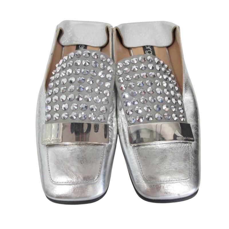 Sergio rossi セルジオロッシ SR1 2WAY スタッズ スリッポン