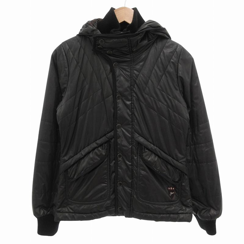 DIESEL（ディーゼル） 中綿ジャケット ブルゾン フード ニット切替 