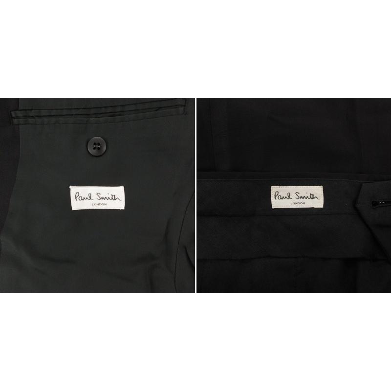 ポールスミス ロンドン スーツ ブラック ウール 冠婚葬祭 フォーマル 日本製 Paul Smith（ポール・スミス） PAUL SMITH LONDON シングルスーツ