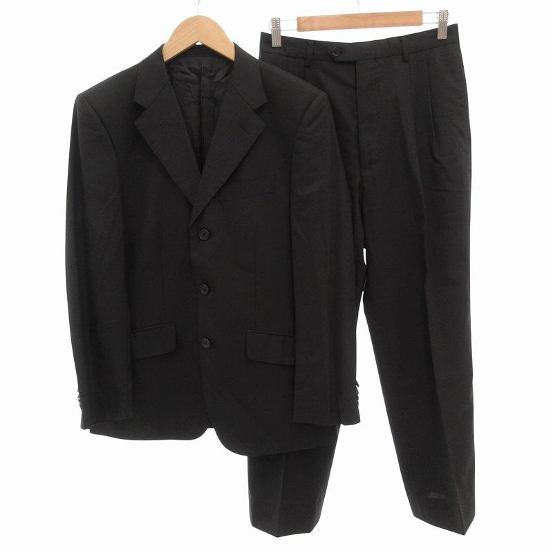 美品ｐａｕｌ　ｓｍiｔｈ　ポールスミス　パンツスーツ　38サイズ(Ｍ) ブラック Paul Smith（ポール・スミス） PAUL SMITH LESSONA SUPERCLASS 120'S