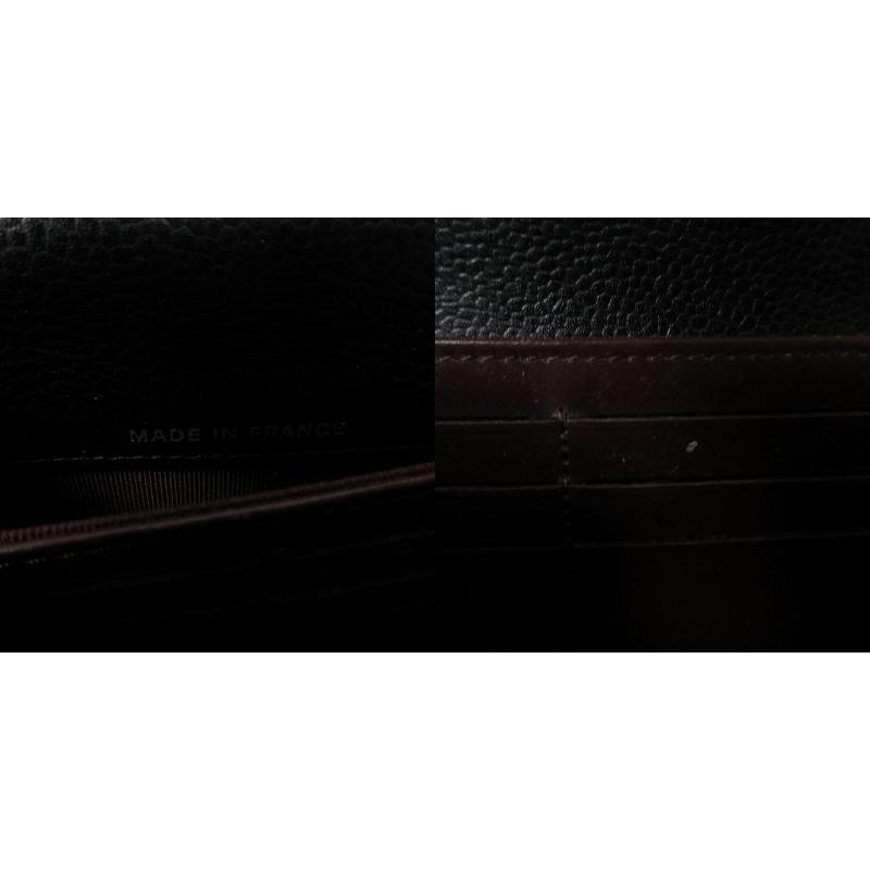 CHANEL（シャネル） CHANEL A80758 長財布 マトラッセ キャビアスキン