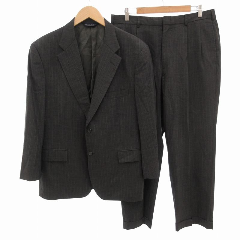美品 ブルックスブラザーズ セットアップ パンツ スーツ 11 黒 ジャケット BROOKS BROTHERS（ブルックスブラザーズ） シングルスーツ
