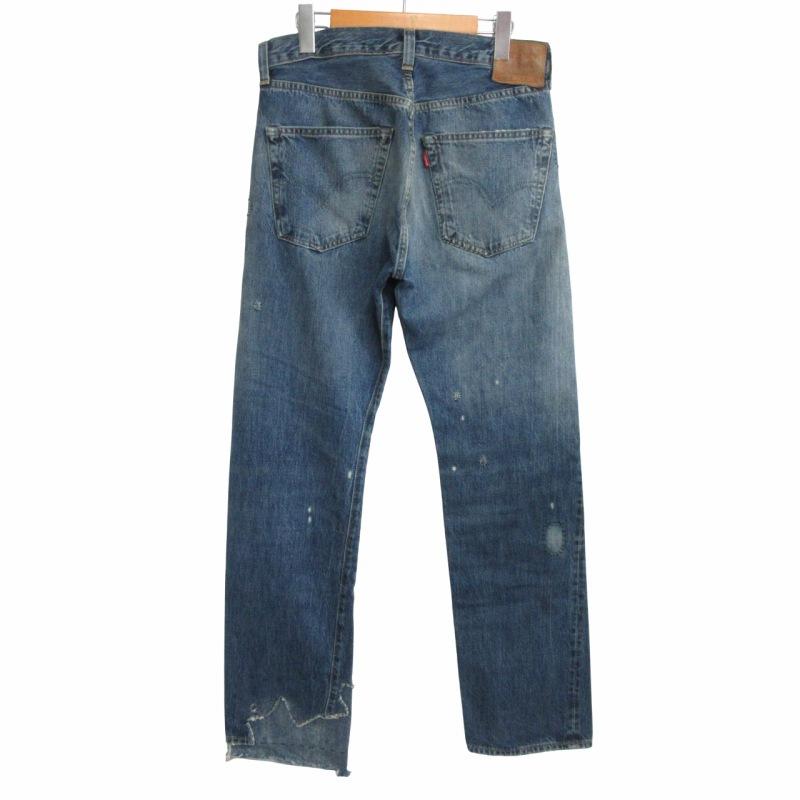 Levi's ビンテージ　501 サニー　visvim ブルー　big E 超サマーセール！希少Vステッチ！Levi''s リーバイス 501 bigE