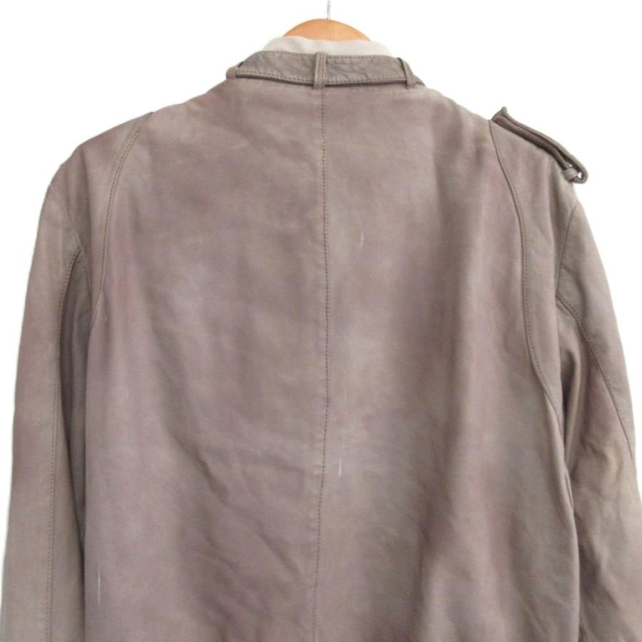 GIORGIO BRATO ジョルジオブラット ライダースレザージャケット 44