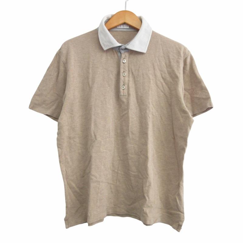 【Brunello Cucinelli】半袖ポロシャツ BRUNELLO CUCINELLI（ブルネロクチネリ） 半袖ポロシャツ