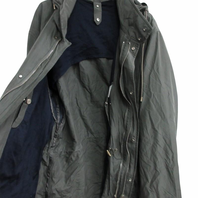 ブリオーニ BRIONI シルク テクニカルジャケット フーデッドブルゾン