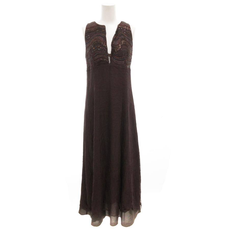 【美品】Max Mara ピアノフォルテ ワンピース ドレス ピアノフォルテ PIANO FORTE MAX MARA ワンピース ドレス シルク混