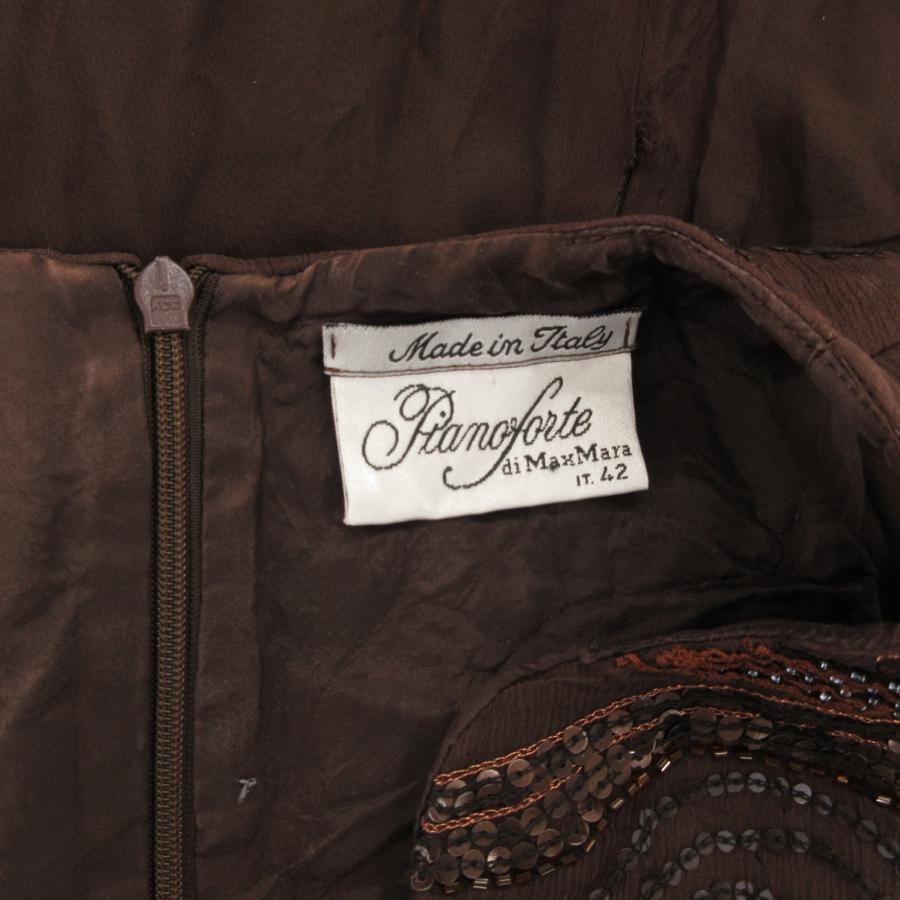 ピアノフォルテ PIANO FORTE MAX MARA ワンピース ドレス シルク