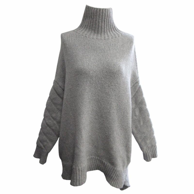 アレキサンダーワン ALEXANDER WANG Chunky Zip Back Pullover  