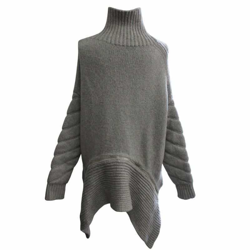 アレキサンダーワン ALEXANDER WANG Chunky Zip Back Pullover