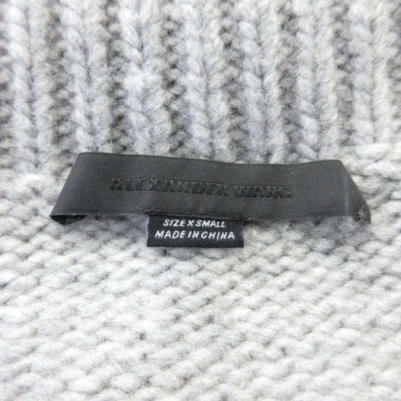 アレキサンダーワン ALEXANDER WANG Chunky Zip Back Pullover 