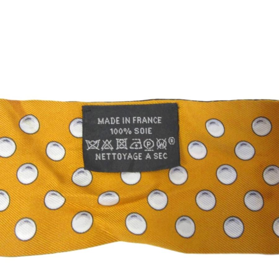 HERMES エルメス 22SS Twilly Scarf Grand Tralala Miel/Noir ツイリー  