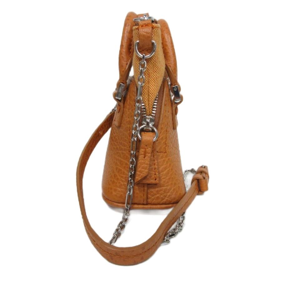 【中古】メゾンマルジェラ 11  24SS 極美品 5AC BABY Shoulder Bag ショルダーバッグ レザー SB3WG0025 マスタード メゾンマルジェラ Maison Margiela 11 24SS 極美品 5AC Baby Shoulder