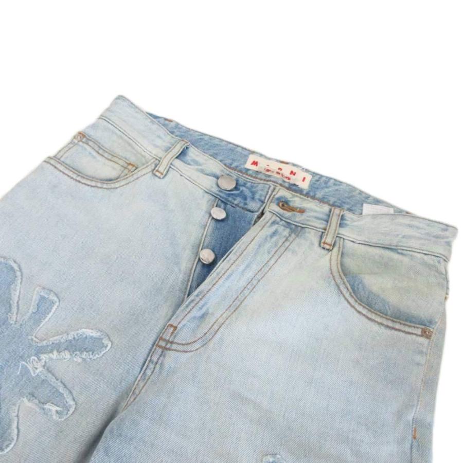 MARNI（マルニ） MARNI 22SS Daisy Denim Pants デイジー フラワー