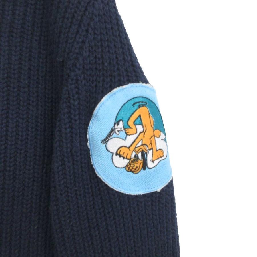ハイドロゲン HYDROGEN カシミヤ混 ドライバーズニット セーター ボア 