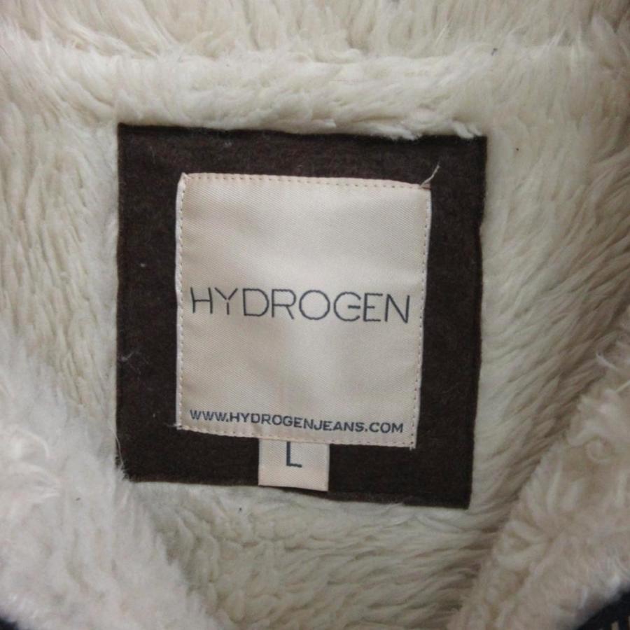 ハイドロゲン HYDROGEN カシミヤ混 ドライバーズニット セーター ボア