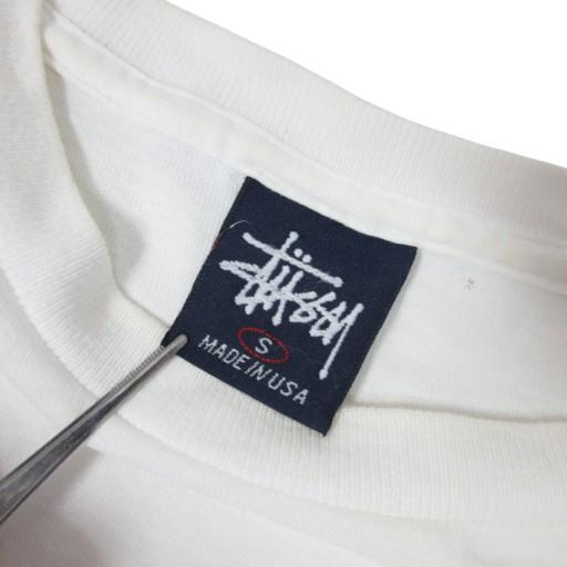 STUSSY ステューシー OLD 90s 紺タグ SS Link Tシャツ 半袖 USA製