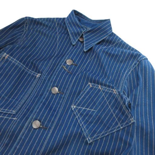 【美品】RRL Wabash Stripeレイルマン カバーオールM 美品】RRL Wabash Stripeレイルマン カバーオールM