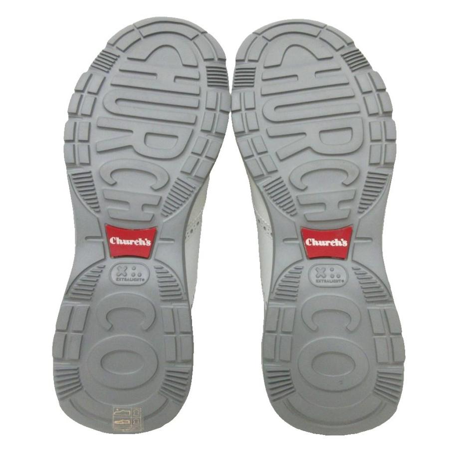 【中古】未使用品 チャーチ church's 希少 CH873 GOLF メダリオン カーフレザー ドレス スニーカー ホワイト UK5 未使用品 チャーチ church's 希少 CH873 GOLF Custom Grade メダリオン