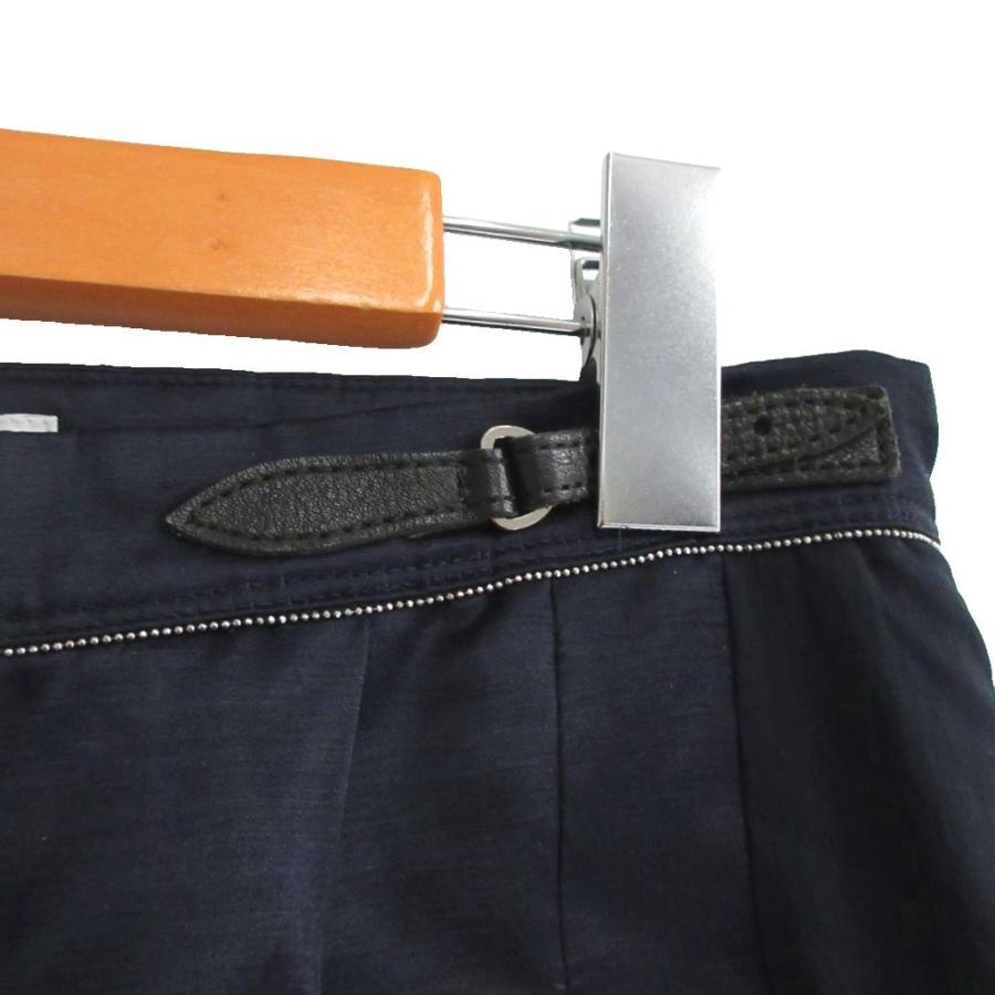 モラビト MORABITO プルミエ PREMIER 近年モデル リネン ワイドパンツ