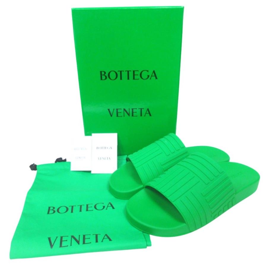再値下げ！！Bottega veneta スライドサンダル　パラキート BOTTEGA VENETA（ボッテガ・ヴェネタ） 未使用品 SLIDER SANDAL RUBBER