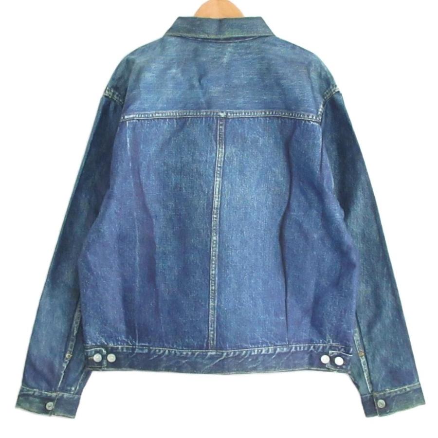 【中古】未使用品 TOLQ × Yutaka.F 藤原裕 希少 1950 Type-2 T-Backトロンプルイユ 2nd デニムジャケット 転写 40 未使用品 TOLQ Archives × Yutaka.F 藤原裕 Type-2 T-Back Trompe L