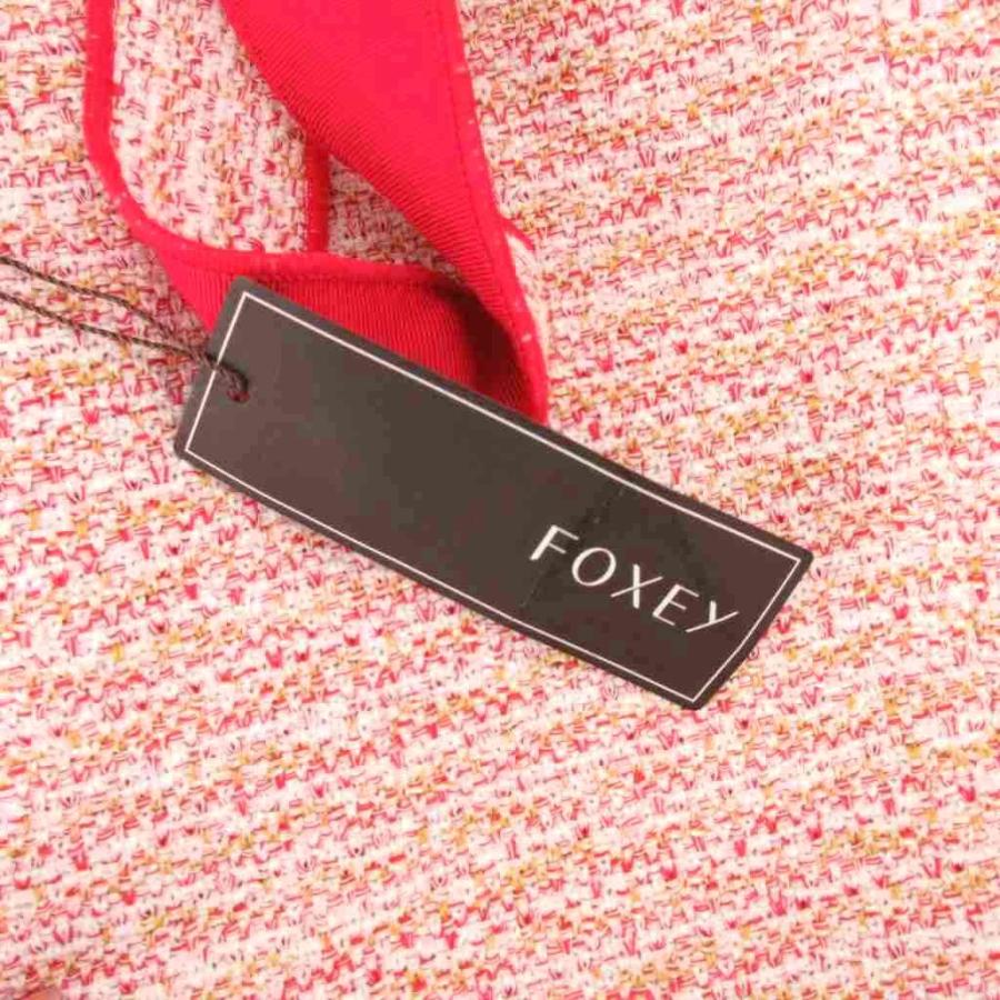FOXEY ツイード　ひざ丈ワンピース　38 FOXEY（フォクシー） 未使用品 ツイードワンピース ひざ丈