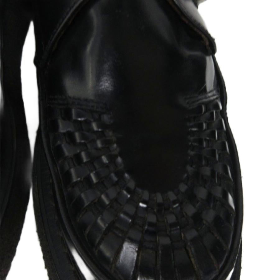 【中古】ワイズフォーメン × ジョージコックス 希少 アラスカ V1 シングルモンク レザーシューズ UK10 IBO82 ワイズフォーメン Y's for men × ジョージコックス 希少 アラスカ