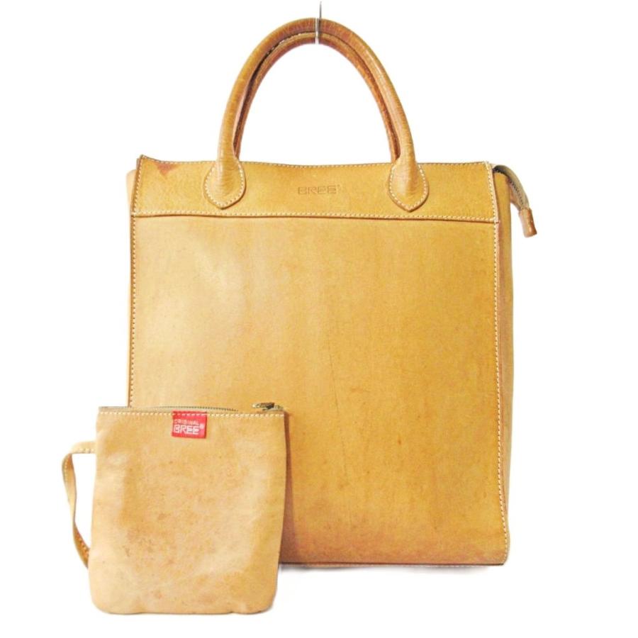 週末値引　BREE ビジネスバック　ヌメ革　USED ブリー BREE ヌメ革 トートバッグ ビジネスバッグ ブリーフケース 通勤