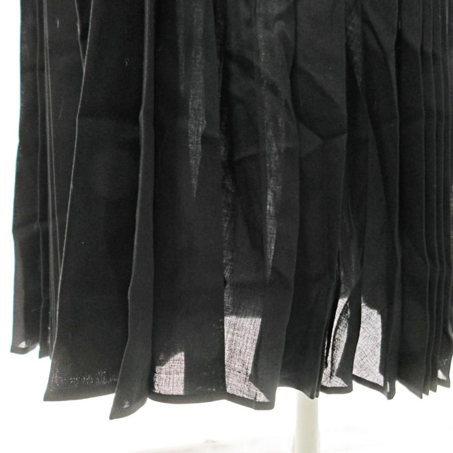 サカイ sacai 21SS 異素材ドッキング プリーツスカート ロング