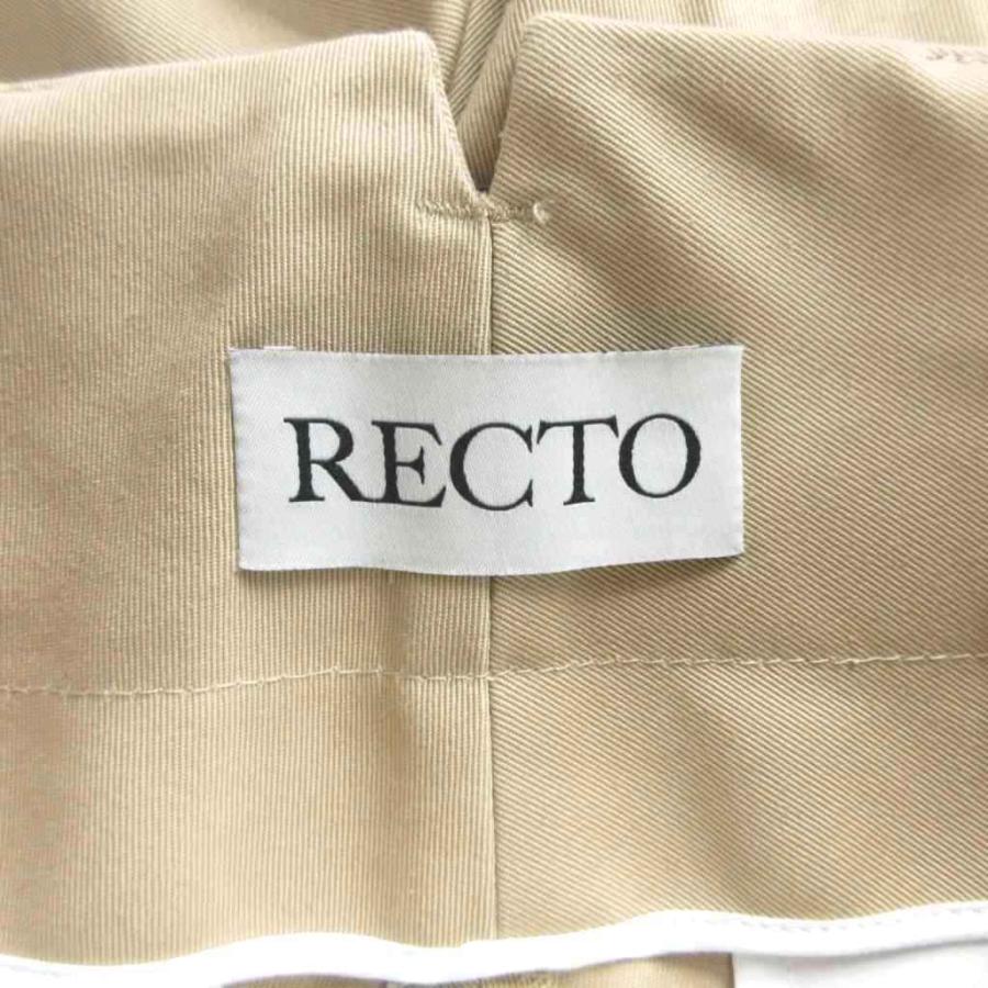 RECTO レクト 25年 COTTON PANTS ベルト付 チノパン トラウザー 韓国