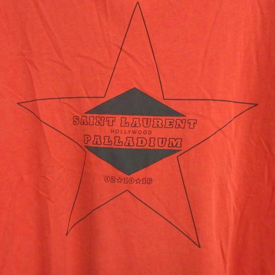 サンローランパリ 16AW PALLADIUM Tシャツ S パラディウム サンローラン パリ SAINT LAURENT PARIS 16AW エディ期 PALLADIUM