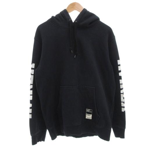 AVIREX（アヴィレックス） パーカー プルオーバー 2XL 黒 ブラック 袖