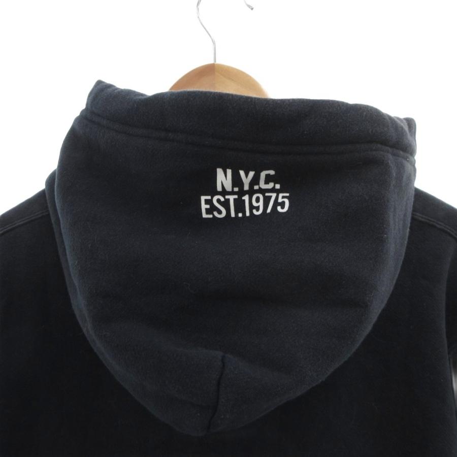 AVIREX（アヴィレックス） パーカー プルオーバー 2XL 黒 ブラック 袖