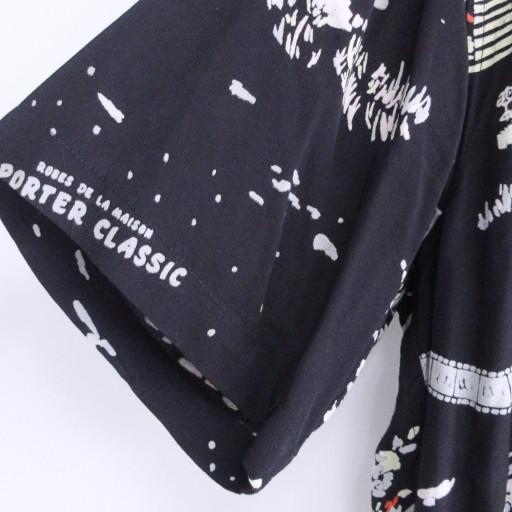 ポータークラシック Porter Classic アロハシャツ 総柄 シネマ柄 ロゴ