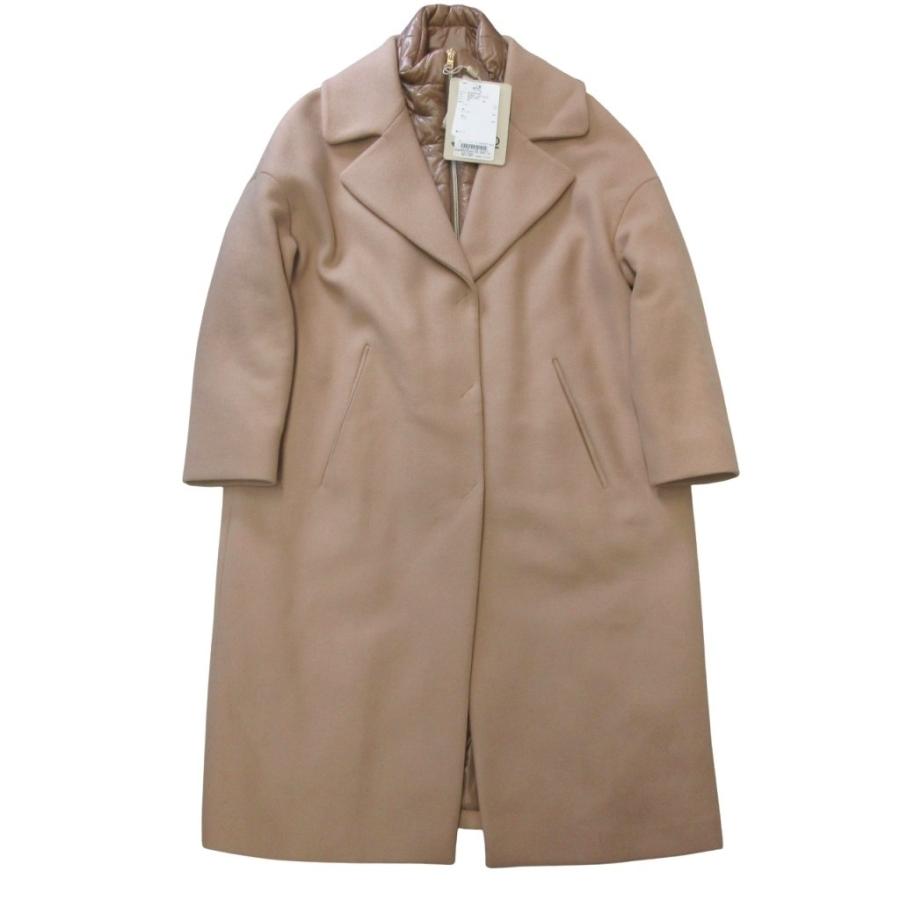 【中古】未使用品 ヘルノ HERNO タグ付 多機能 2WAY 中綿コンビ チェスターコート GC000414D 国内正規 ベージュ 42 未使用品 ヘルノ HERNO タグ付 多機能 2WAY 中綿コンビ チェスター