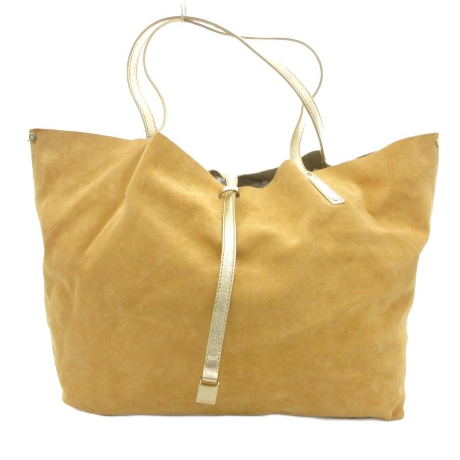 【美品】Tiffany ティファニー　リバーシブル　トートバッグ　スエード ティファニー TIFFANY & CO. メタリック リバーシブル トートバッグ